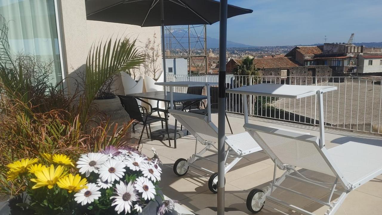 Attico Sul Porto Di Catania E Vista Vulcano Екстер'єр фото