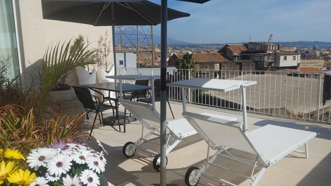 Attico Sul Porto Di Catania E Vista Vulcano Екстер'єр фото